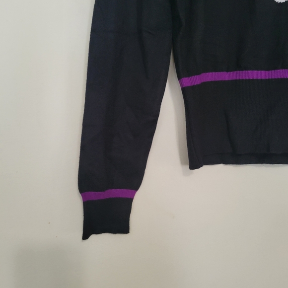 NWT Tim Burtons Corpse Bride x Unique Vintage Sweater Size Xs/S - Picture 7 of 9